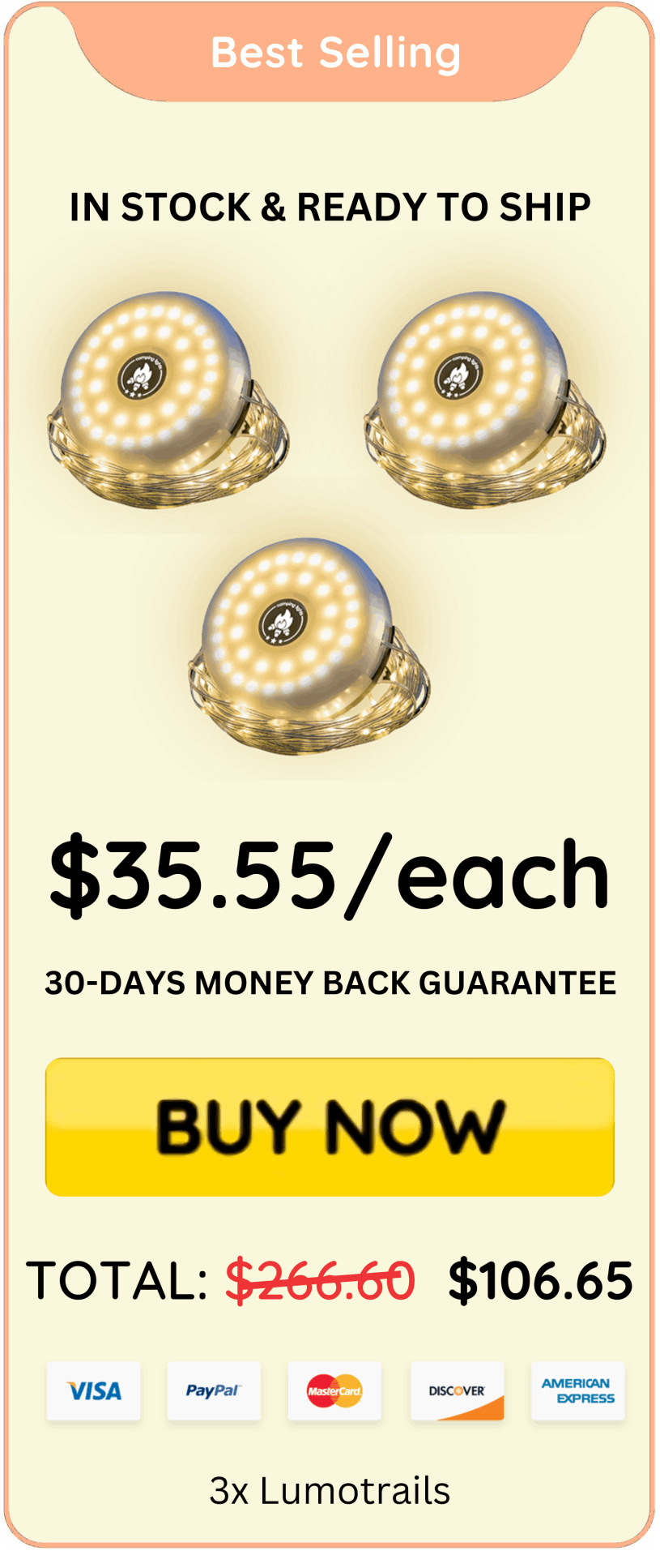 Lumitrail offer price 